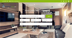 Desktop Screenshot of corporatelodging.com